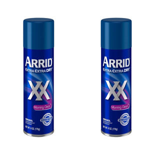 Arrid XX Extra Dry Antiperspirant Deodorant Morning Clean Aerosol 6oz (2 Pack) - Personal Care > Bath & Body