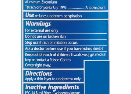Arrid XX Extra Dry Sld Antiperspirant Deodorant Unscented 2.6oz (12 Pack) - Personal Care > Bath & Body Anti-Perspirant