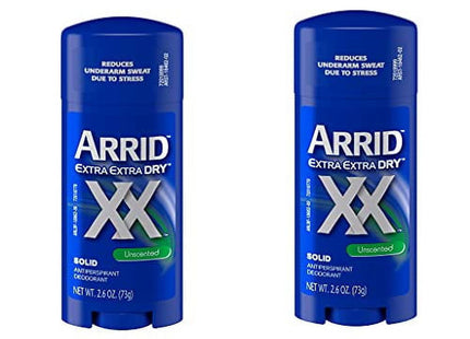 Arrid XX Extra Dry Sld Antiperspirant Deodorant Unscented 2.6oz (2 Pack) - Personal Care > Bath & Body Anti-Perspirant