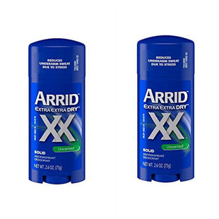 Arrid XX Extra Dry Sld Antiperspirant Deodorant Unscented 2.6oz (2 Pack) - Personal Care > Bath & Body Anti-Perspirant