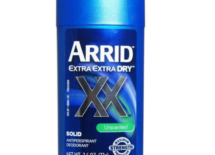 Arrid XX Extra Dry Sld Antiperspirant Deodorant Unscented 2.6oz (24 Pack) - Personal Care > Bath & Body Anti-Perspirant