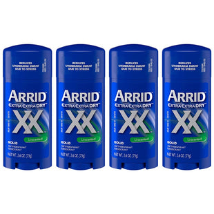 Arrid XX Extra Dry Sld Antiperspirant Deodorant Unscented 2.6oz (3 Pack) - Personal Care > Bath & Body Anti-Perspirant