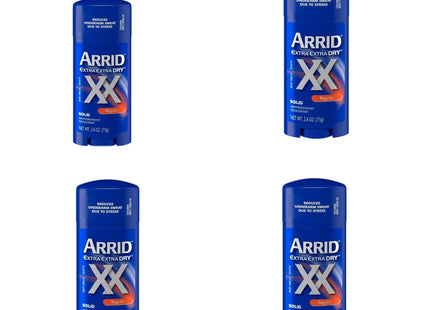Arrid XX Extra Dry Solid Antiperspirant Deodorant Regular 2.6oz (4 Pack) - Personal Care > Bath & Body Anti-Perspirant