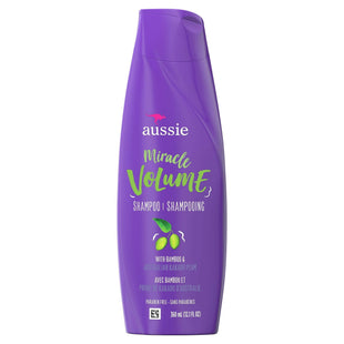 Aussie For Fine Hair Miracle Volume Shampoo W/Plum and Bamboo 12.1oz (12 Pack) - Personal Care > & Styling Conditioner