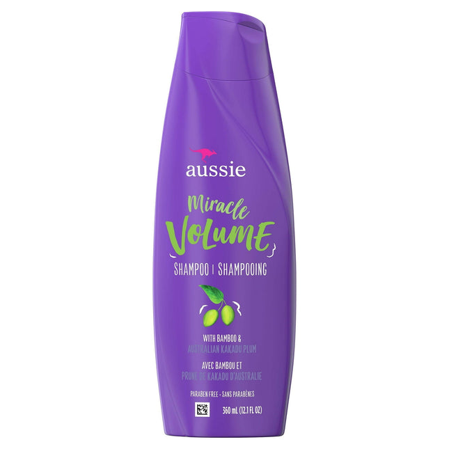 Aussie For Fine Hair Miracle Volume Shampoo W/Plum and Bamboo 12.1oz (24 Pack) - Personal Care > & Styling Conditioner