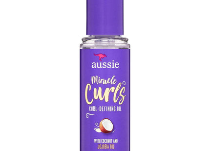 Aussie Miracle Curls Curl-Defining Hair Oil Coconut & Jojoba 3.2oz (2 Pack) - Personal Care > Styling Products