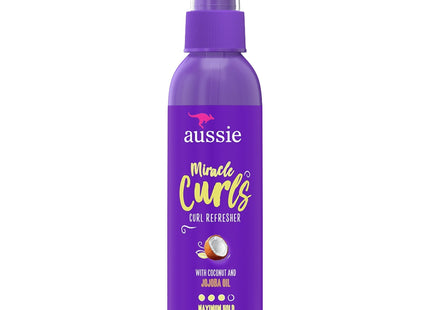 Aussie Miracle Curls Refresher Spray Gel With Coconut & Jojoba Oil 5.7oz (12 Pack) - Personal Care > Hair Styling