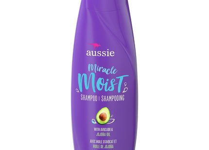 Aussie Miracle Moist Avocado & Jojoba Oil Shampoo Paraben Free 12.1oz (3 Pack) - Personal Care > Hair Styling