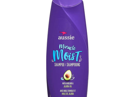 Aussie Miracle Moist Avocado & Jojoba Oil Shampoo Paraben Free 12.1oz (3 Pack) - Personal Care > Hair Styling