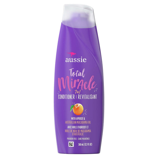 Aussie Total Miracle 7N1 Conditioner for Damaged Hair 12.1 oz (3 Pack) - Personal Care > & Styling Shampoo