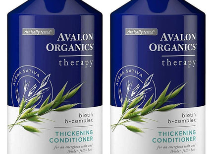 Avalon Organics Biotin B-Complex Thickening Conditioner 14oz (2 Pack) - Personal Care > Hair & Styling Shampoo