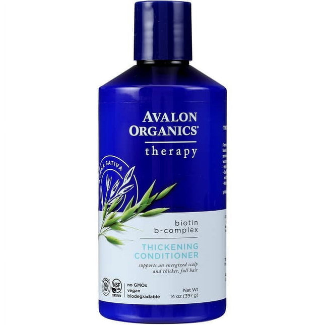 Avalon Organics Biotin B-Complex Thickening Conditioner 14oz (5 Pack) - Personal Care > Hair & Styling Shampoo