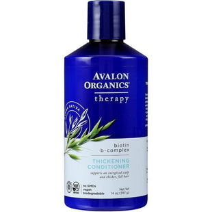 Avalon Organics Biotin B-Complex Thickening Conditioner 14oz (6 Pack) - Personal Care > Hair & Styling Shampoo