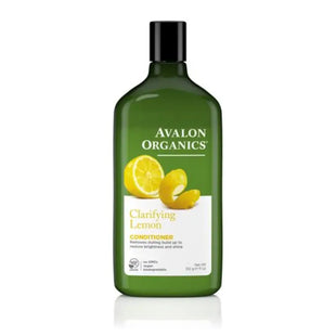 a bottle of organic lemon liquid