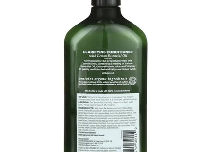 a bottle of shaming conditioner with a black cap