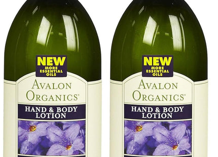 Avalon Organics Hand & Body Lotion Nourishing Lavender 12 Oz (2 Pack) - Personal Care > Skin Moisturizer