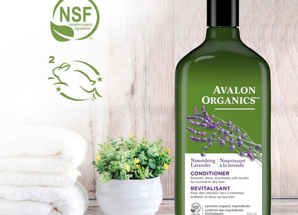 Avalon Organics Nourishing Hair Conditioner Lavender 11 oz (12 Pack) - Personal Care > & Styling Shampoo