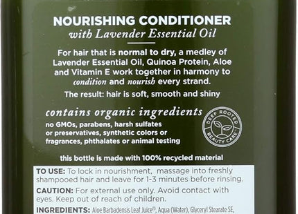 Avalon Organics Nourishing Hair Conditioner Lavender 11 oz (12 Pack) - Personal Care > & Styling Shampoo