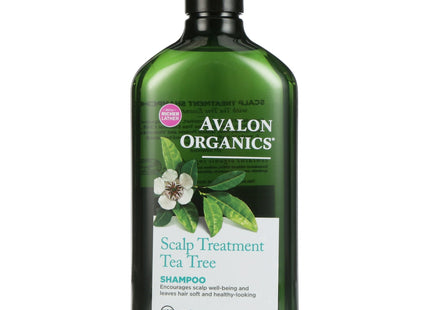 Avalon Organics Scalp Hair Treatment Shampoo Tree 11 oz (12 Pack) - Personal Care > & Styling Conditioner