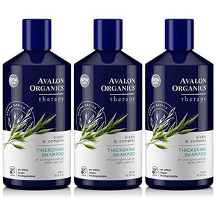 Avalon Organics Therapy Biotin B-Complex Thickening Shampoo 14 Floz (3 Pack) - Personal Care > Hair & Styling