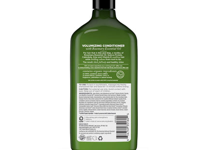 Avalon Organics Volumizing Rosemary Conditioner Unisex 11oz (2 Pack) - Personal Care > Hair & Styling Shampoo