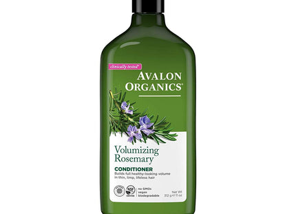 Avalon Organics Volumizing Rosemary Conditioner Unisex 11oz (2 Pack) - Personal Care > Hair & Styling Shampoo