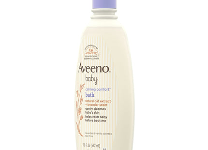 Aveeno Baby Calming Comfort Bath Relaxing Lavender & Vanilla 18 Floz (3 Pack) - Toddler > Bathing Grooming Body Wash