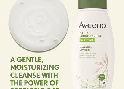 Aveeno Naturals Daily Moisturizing Body Wash with Soothing Oat 18 floz (4 Pack) - Baby & Toddler > Bathing Grooming