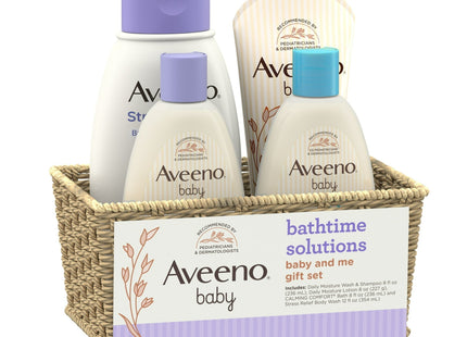 Aveeno Baby Daily Bathtime Solutions & Me Gift Set 4 items (12 Pack) - Toddler > Sets