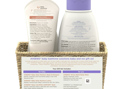 Aveeno Baby Daily Bathtime Solutions & Me Gift Set 4 items (3 Pack) - Toddler > Sets