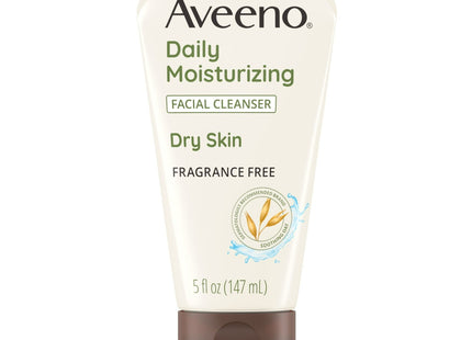 Aveeno Daily Moisturizing Facial Cleanser Lotion with Soothing Oat 5oz (2 Pack) - Personal Care > Skin Cleansers &