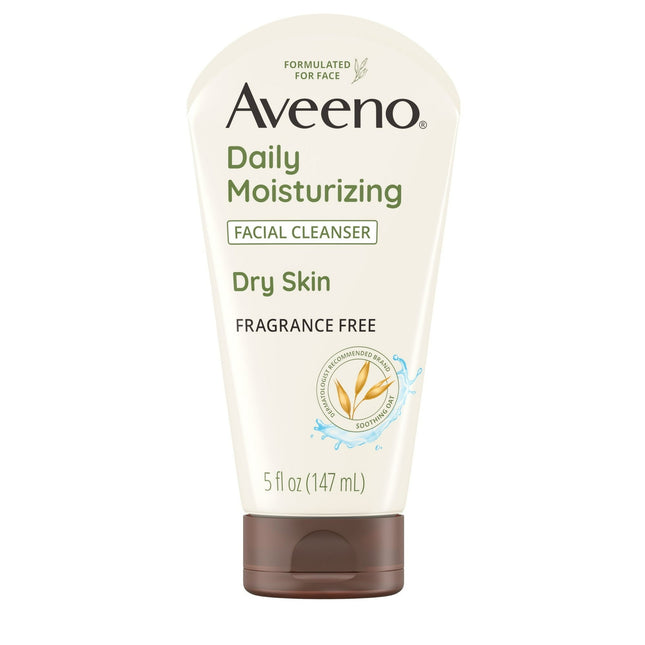 Aveeno Daily Moisturizing Facial Cleanser Lotion with Soothing Oat 5oz (2 Pack) - Personal Care > Skin Cleansers &