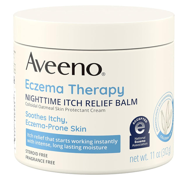 Aveeno Eczema Therapy Nighttime Itch Relief Balm Fragrance-free 11oz - Personal Care > Skin Lotion & Moisturizer