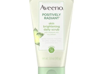 aveenoo positively radiant skin brightening daily scrub