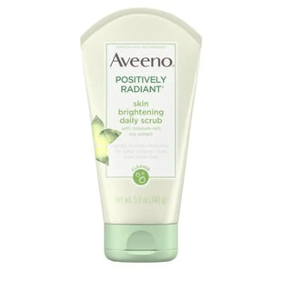 aveenoo positively radiant skin brightening daily scrub