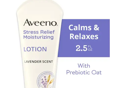 Aveeno Stress Relief Moisturizing Lotion Lavender Scent 2.5 fl. Oz (Pack Of 3) - Food Beverages & Tobacco > Items Nuts