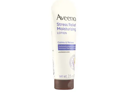 Aveeno Stress Relief Moisturizing Lotion Lavender Scent 2.5 fl. Oz (Pack Of 12) - Food Beverages & Tobacco > Items Nuts