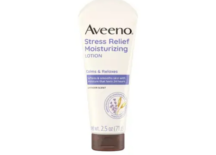 Aveeno Stress Relief Moisturizing Lotion Lavender Scent 2.5 fl. Oz (Pack Of 4) - Food Beverages & Tobacco > Items Nuts