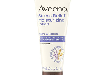 Aveeno Stress Relief Moisturizing Lotion Natural Oatme Lavender 2.5oz - Personal Care > Skin & Moisturizer