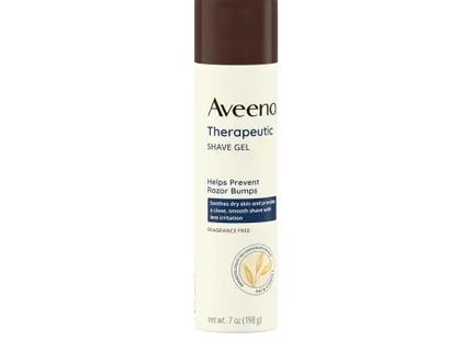 Aveeno Therapeutic Shave Gel with Oat and Vitamin E 7 Oz (Pack Of 1)