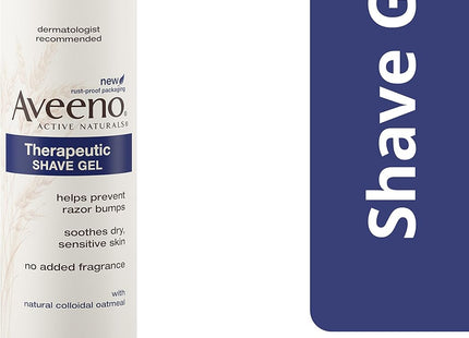 Aveeno Therapeutic Shave Gel with Oat and Vitamin E 7oz (2 Pack) - Personal Care > Shaving & Grooming Creams Foams Gels