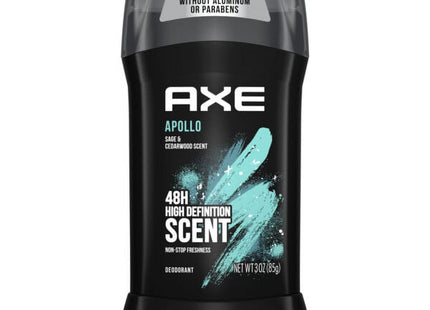 Axe Apollo Long Lasting Men’s Deodorant Stick Sage and Cedarwood 3 oz - Personal Care > Bath & Body Anti-Perspirant