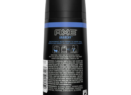 Axe Deodorant High Definition Body Spray Anarchy 4oz (2 Pack) - Personal Care > Bath & Anti-Perspirant