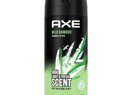 Axe Men’s Deodorant Body Spray Light and Fresh Wild Bamboo 4oz (2 Pack) - Personal Care > Bath & Anti-Perspirant