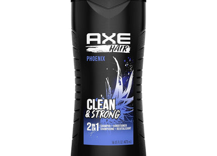 Axe Phoenix 2n1 Shampoo & Conditioner Crushed Mint Rosemary 16oz (2 Pack) - Personal Care > Hair Styling