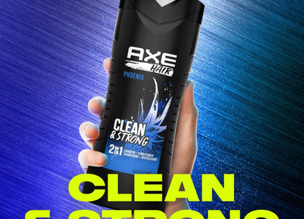 Axe Phoenix 2n1 Shampoo & Conditioner Crushed Mint Rosemary 16oz (2 Pack) - Personal Care > Hair Styling