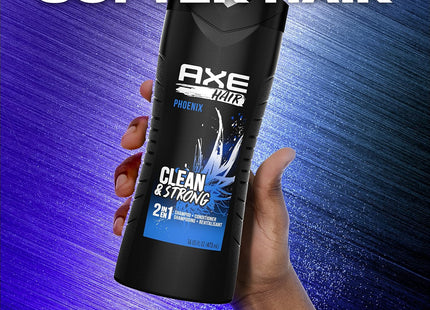 Axe Phoenix 2n1 Shampoo & Conditioner Crushed Mint Rosemary 16oz (2 Pack) - Personal Care > Hair Styling