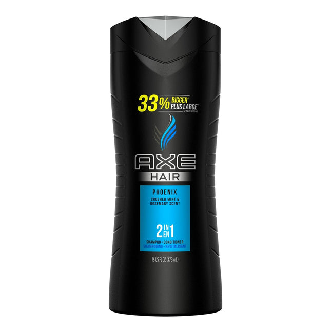 Axe Phoenix 2n1 Shampoo & Conditioner Crushed Mint Rosemary 16oz (6 Pack) - Personal Care > Hair Styling