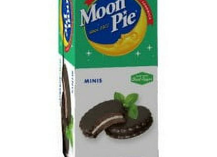 Moonpie Mini Mint Chocolate, Sandwhich Mini Cookie, 12 Ounce (Pack Of 12)