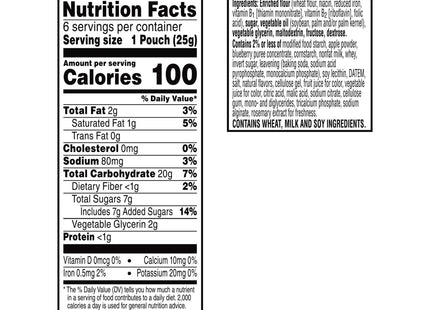 Kellogg's Special K Blueberry Chewy Pastry Crisps, 100 Calorie Snacks, Ready-to-Eat Breakfast Bars, 12 Crisps, 5.28 Ounce (Pack Of 1)